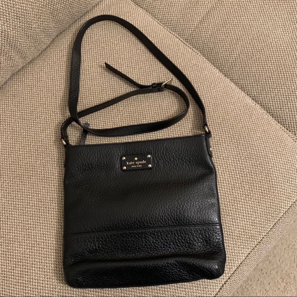EUC ** Kate Spade crossbody bag purse black